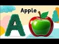 Toddlers' Favorite ABC Phonic Song, Learn with A for Apple