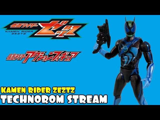 メルメル　ゼツ Kamen Rider Action Figure Kamen Rider Zeztz Technorom Stream