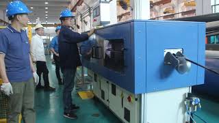 DEKUMA 5 layer corrugated vehicles pipe extrusion line