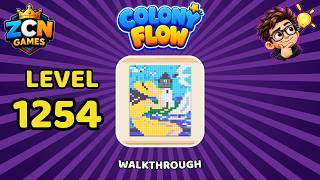 Colony Flow Level 1254 Walkthrough | New Update | Full Solution