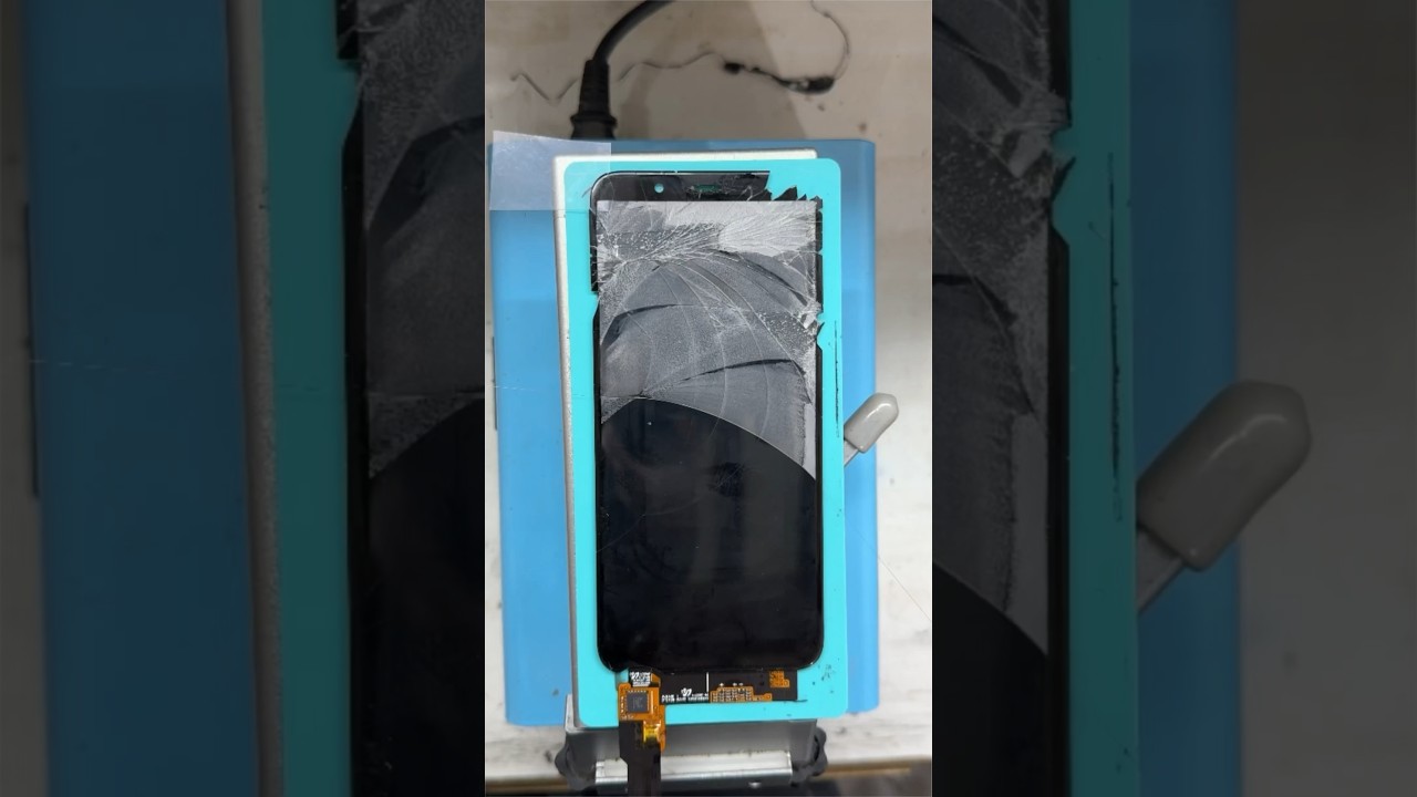 Samsung j6 broken glass change 