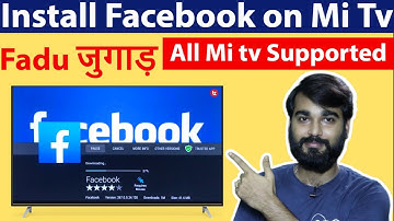 Facebook in Mi TV 4A 40 inch | Mi tv me facebook kaise chalega #Facebook on mi tv