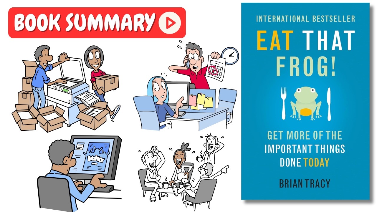 Eat That Frog! by Brian Tracy [Book Summary] | Key Lessons in Under 10 Minutes