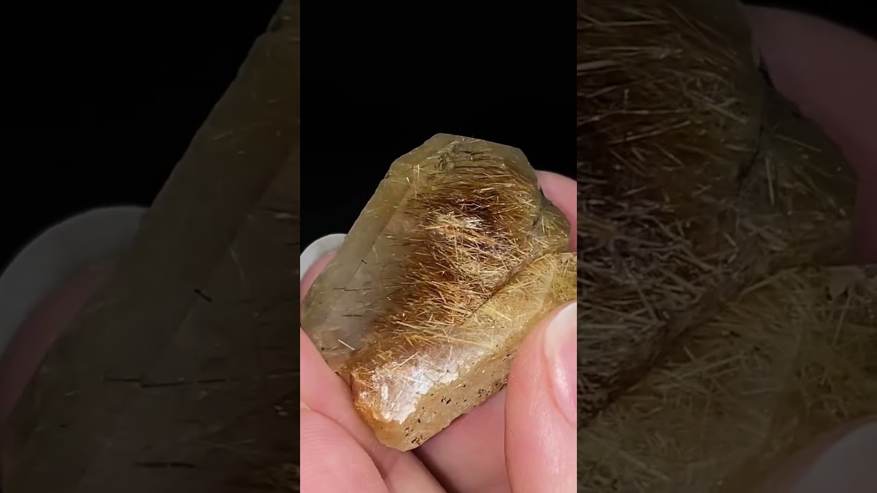 Astrophyllite Included Quartz Crystal, Zagi Mountain, Pakistan