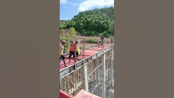 Install rebar for slab Ep02 #construction #design #building #renovation #engineer #home #concrete