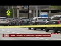 Suspect in custody after 2 officers shot at North Side hospital, police sources say