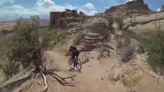 Rock Stacker in Moab
