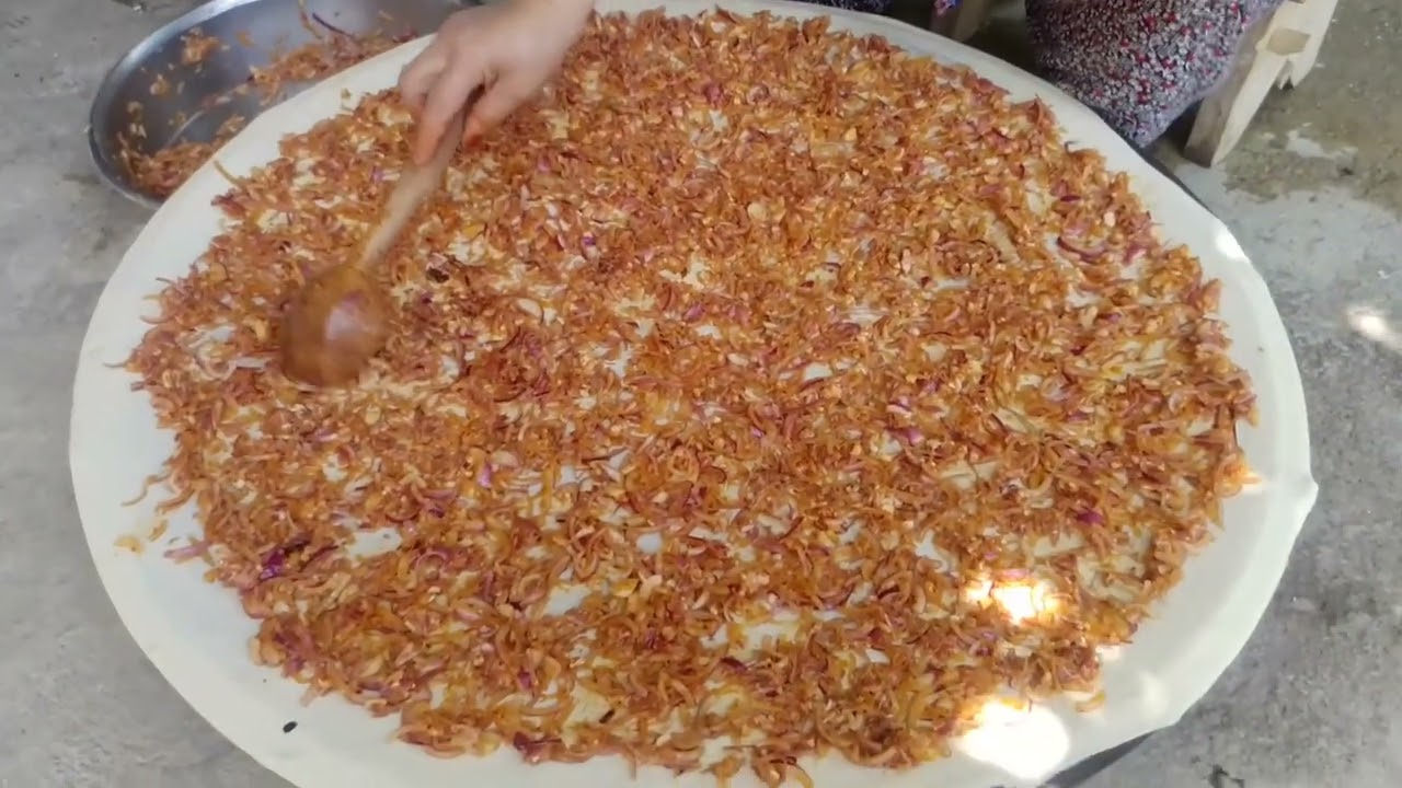 Odun Ateşinde El Açması Kıymalı Kömbe Küçük Sır Çolak Yaşar'ın Evinde Kahramanmaraş