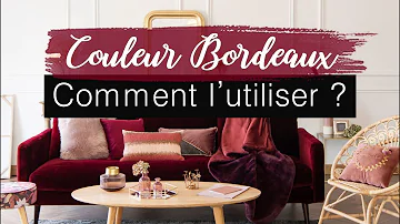 Comment faire la couleur bordeau en peinture ?