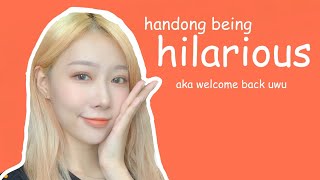 handong is effortlessly funny