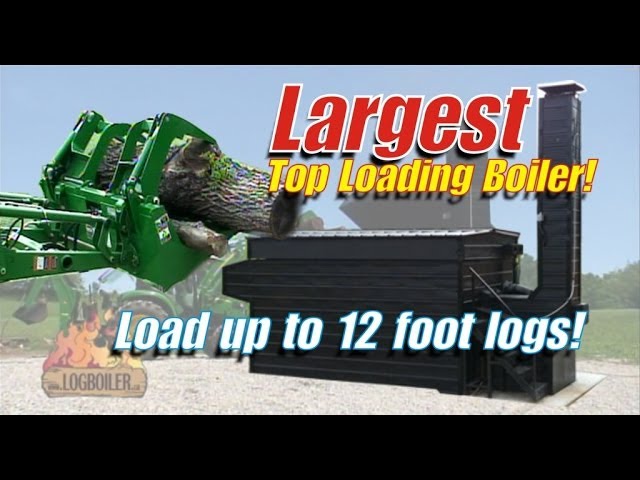 Logburner Canada Largest Top Loading Furnace - YouTube