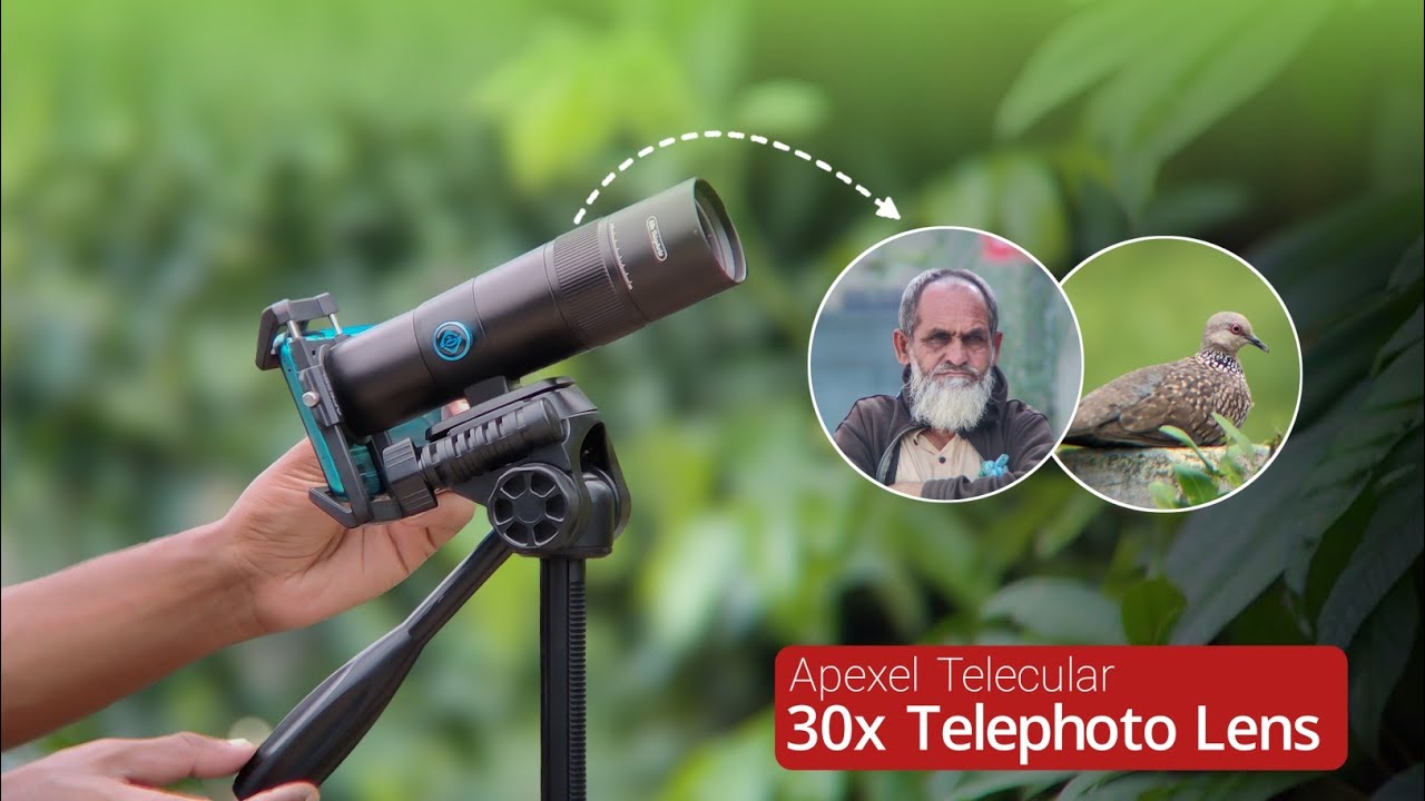Telephoto Lens HX 16×35 Zoom Cellphone Lens Kit