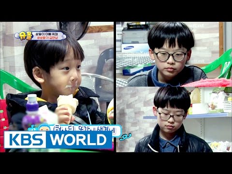 Seoeon & Seojun meet other twins at a supermarket! [The Return of Superman / 2017.04.30]