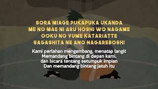 Shooting Star  Home Made Naruto Shippuden Ending 1 lirik Dan Terjemah