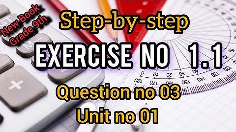 Class 9th Subject Math Unit no:01 Matrices  Exercise 1.1 Question 3.
