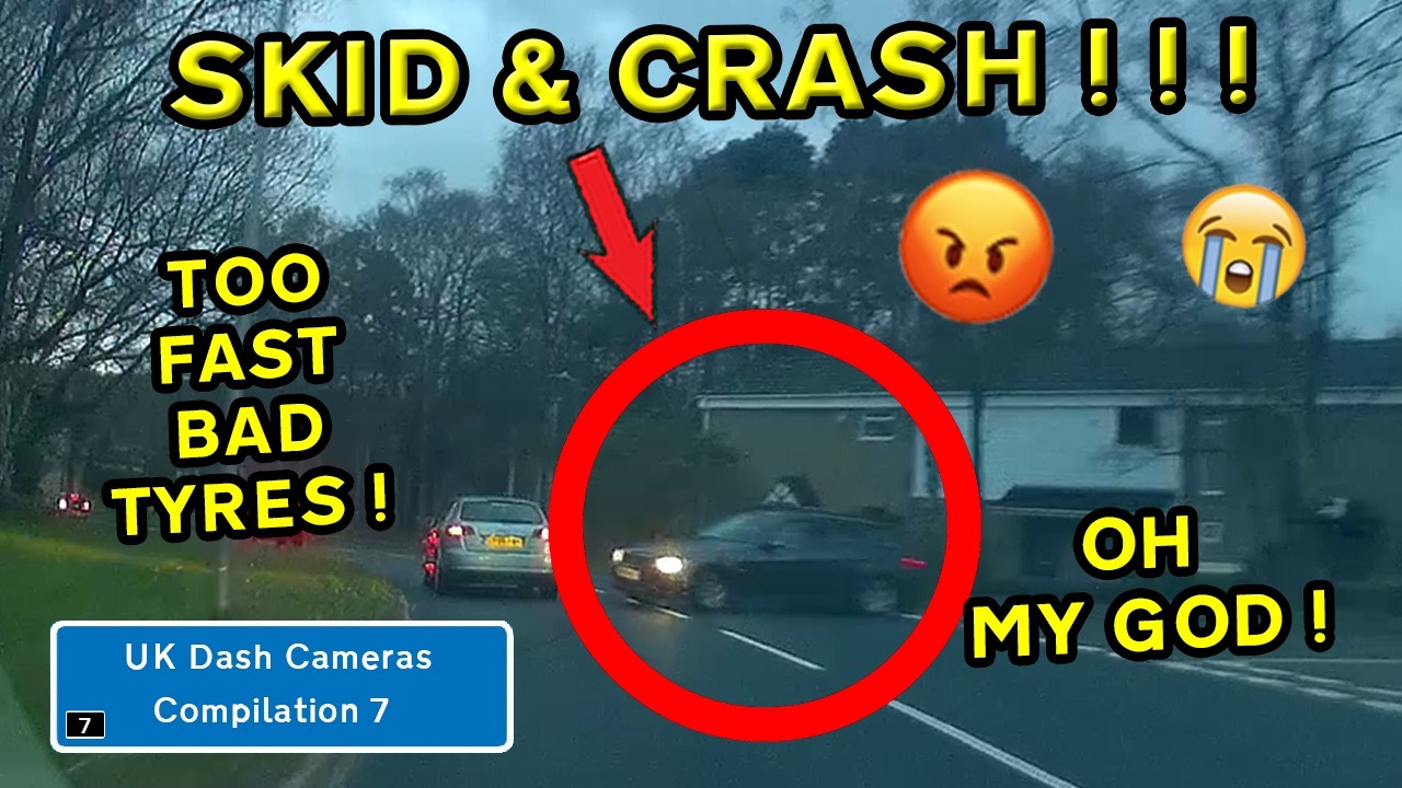 UK Dash Cameras - Compilation 7 - 2026 Bad Drivers, Crashes & Close Calls