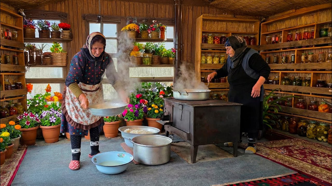 Farm to Table Cooking Recipes / Off-Grid Living Family / Homesteading Daily Routine