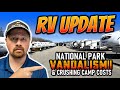 Natl park vandalism death during towing  crushing costs  rv industry update may 2024