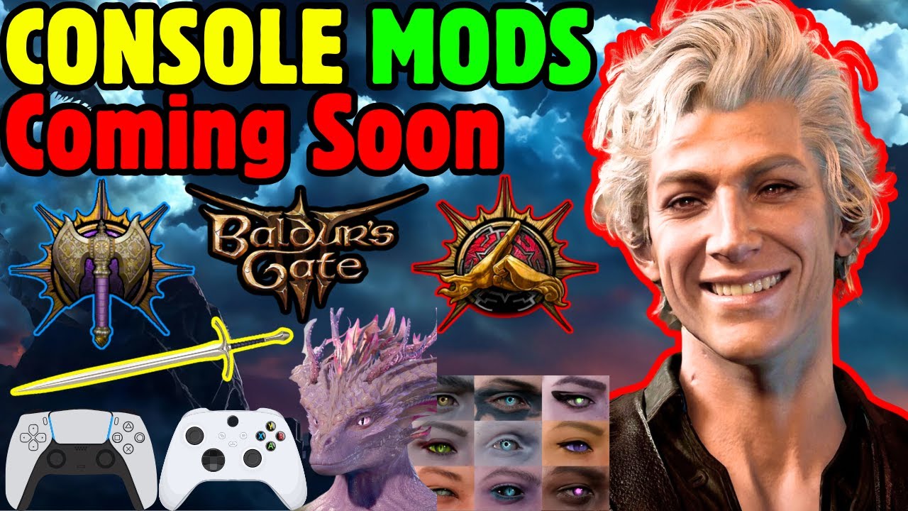 MODS COMING SOON to CONSOLE in Baldur's Gate 3 - YouTube
