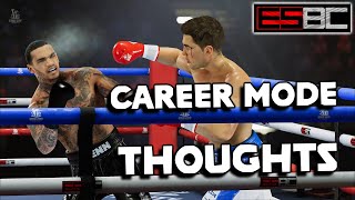 ESports Boxing Club! - Thoughts on Career Mode! Story-line, Features, Customisation!