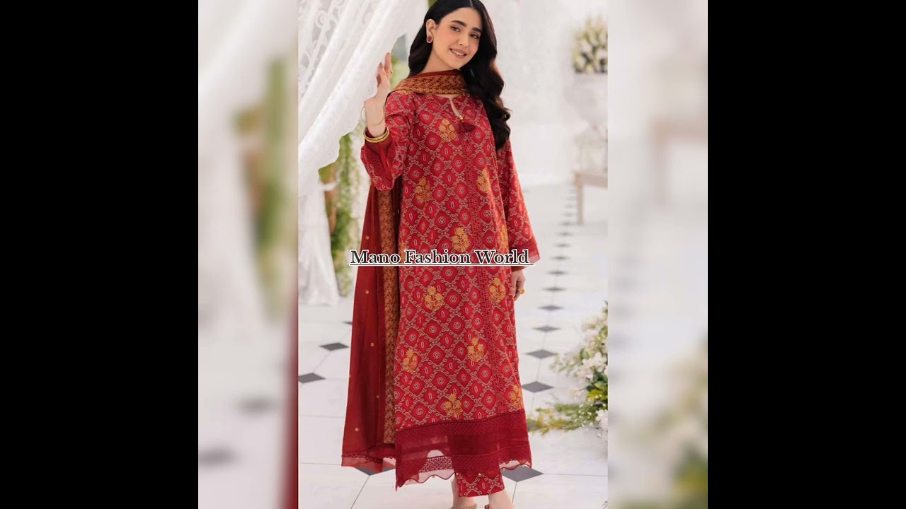 New Summer Dress Designs 2025 || Latest Eid Dress Designing Ideas 2025 || How to Design Eid Outfit