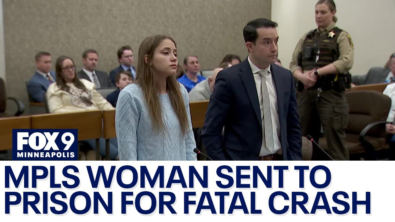Minneapolis woman sentenced for fatal 2024 crash  [RAW]