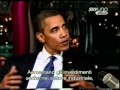 David Letterman show con Obama ospite parte 2