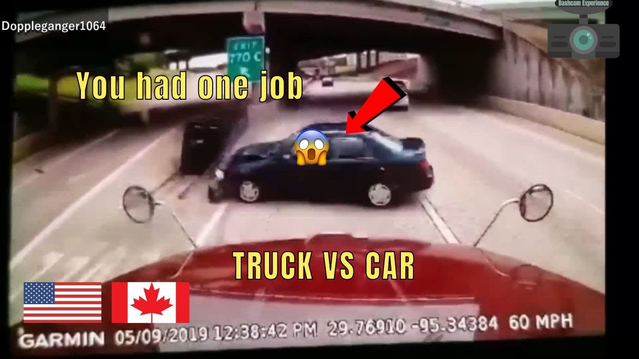 North American Car Driving Fails and Bad Drivers Dashcam & Crash Events