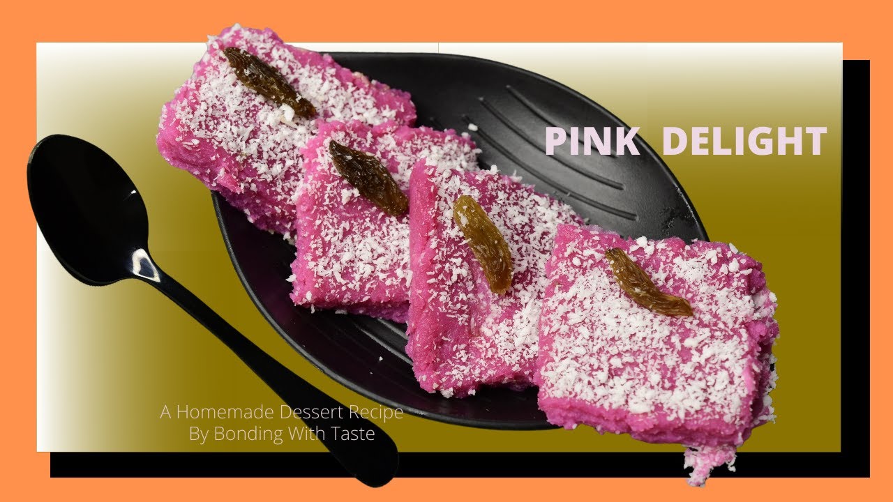 Pink Delight - A Homemade dessert ❗ You will be surprised how easy and delicious it is