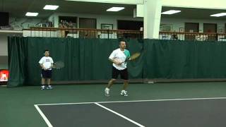 Celebrity Split and Rip Like The Pros Off The Return Of Serve Profile