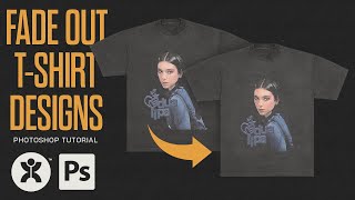 How to Fade Out Images For BETTER T-Shirt Designs | (+EASY GRUNGE BRUSH!!) screenshot 2