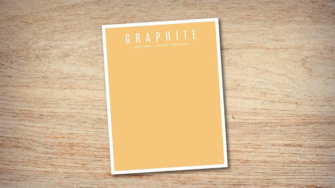 GRAPHITE 2 Magazine by 3DTotal (book flip) - YouTube