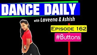 Buttons Dance Tutorial | Sassy Jazz | Dance Daily with Laveena Ashish