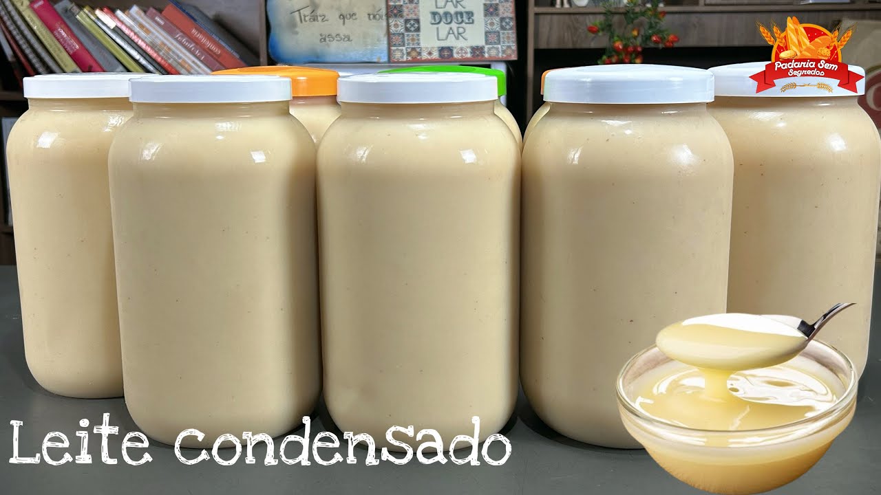 Leite Condensado Caseiro Econômico - campeão de economia na minha padaria
