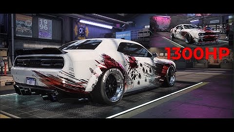 Need for Speed Heat Gameplay - 1300HP DODGE CHALLENGER SRT8 Customization | Max Build
