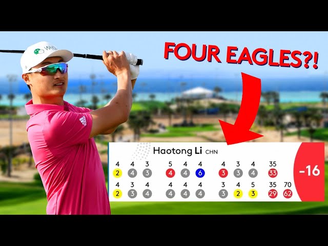 Pro Golfer Makes FOUR Eagles In One Round! - YouTube