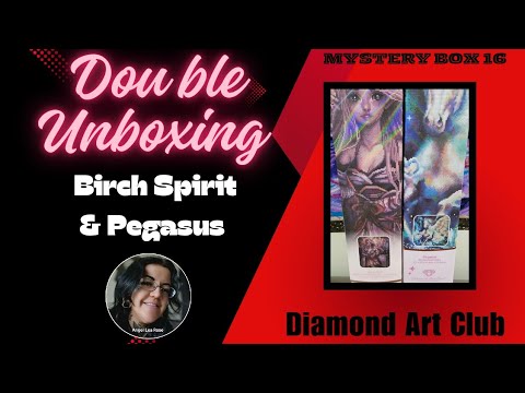 Double Unboxing Diamond Art Club | Mystery Box 16 | Birch Spirit