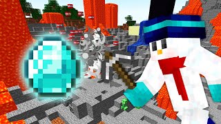 【マイクラ】カオスすぎる世界でダイヤ探し対決！ screenshot 1