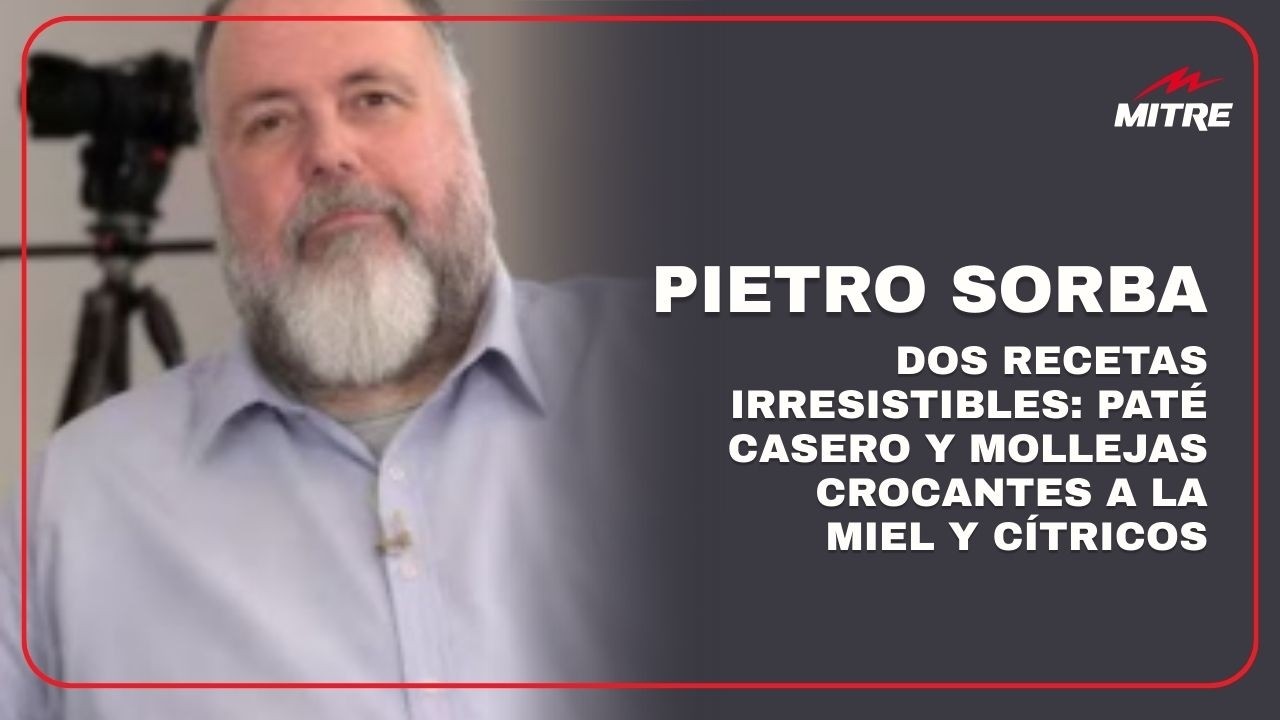 Pietro Sorba enseñó cómo preparar paté casero y mollejas caramelizadas