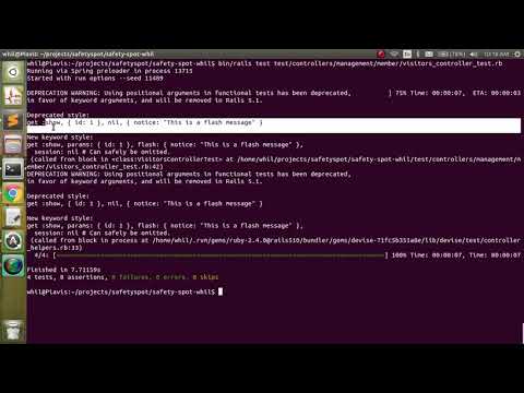 Rails 5  - Using positional arguments in functional tests has been deprecated - easy fix