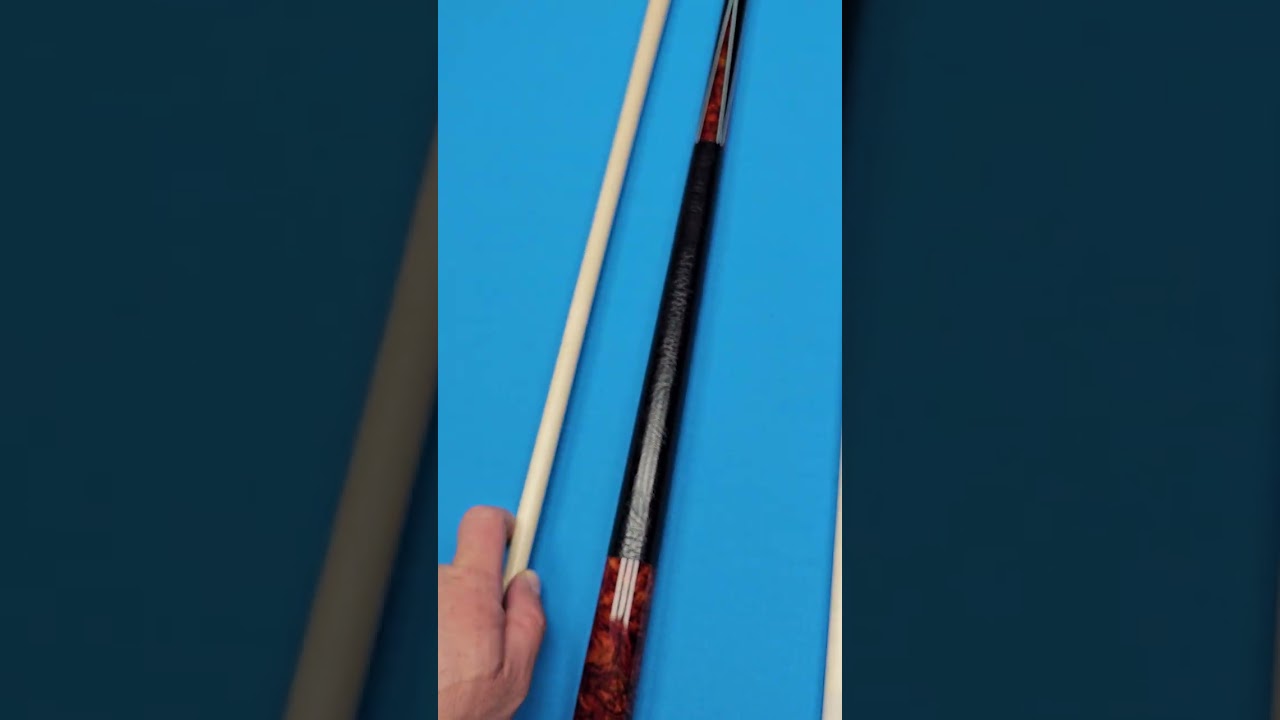 ♨️🔥♨️ RED HOT 🥵 AMBOYNA BURL SLY CUSTOM CUE! ♨️🔥♨️ @ CROSSROADCUES.COM ♨️🔥♨️