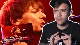 Louis Tomlinson - Silver Tongues (LIVE) REACTION