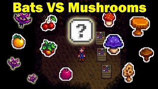 Mushroom Cave or Bat Cave Which is Better? - Stardew Valley 1.5