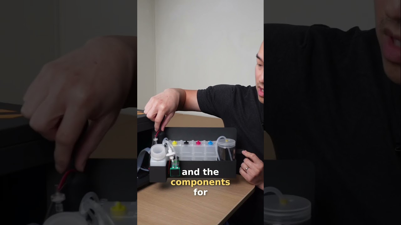 DTF Printer Ink Secrets Colors, Waste & Circulation Explained!