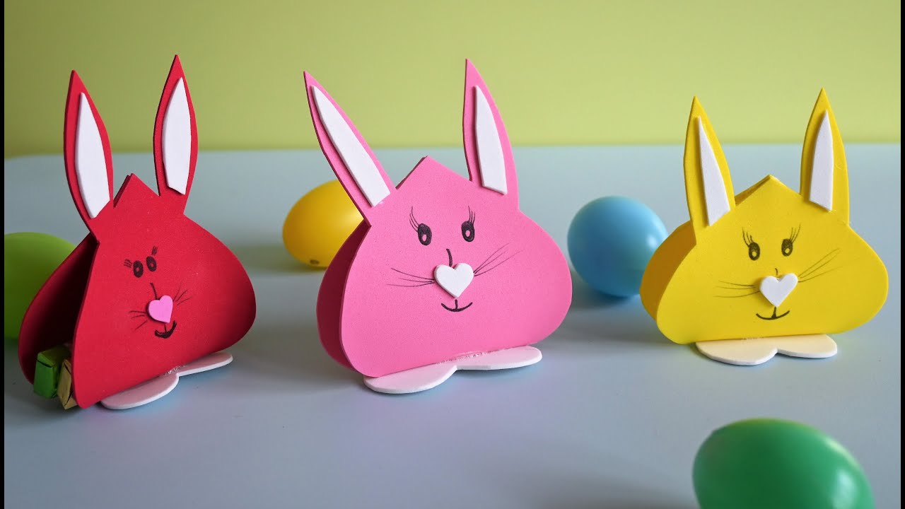 Easy Easter Rabbit - How to make Easter BUNNY / the idea for Easter Creation