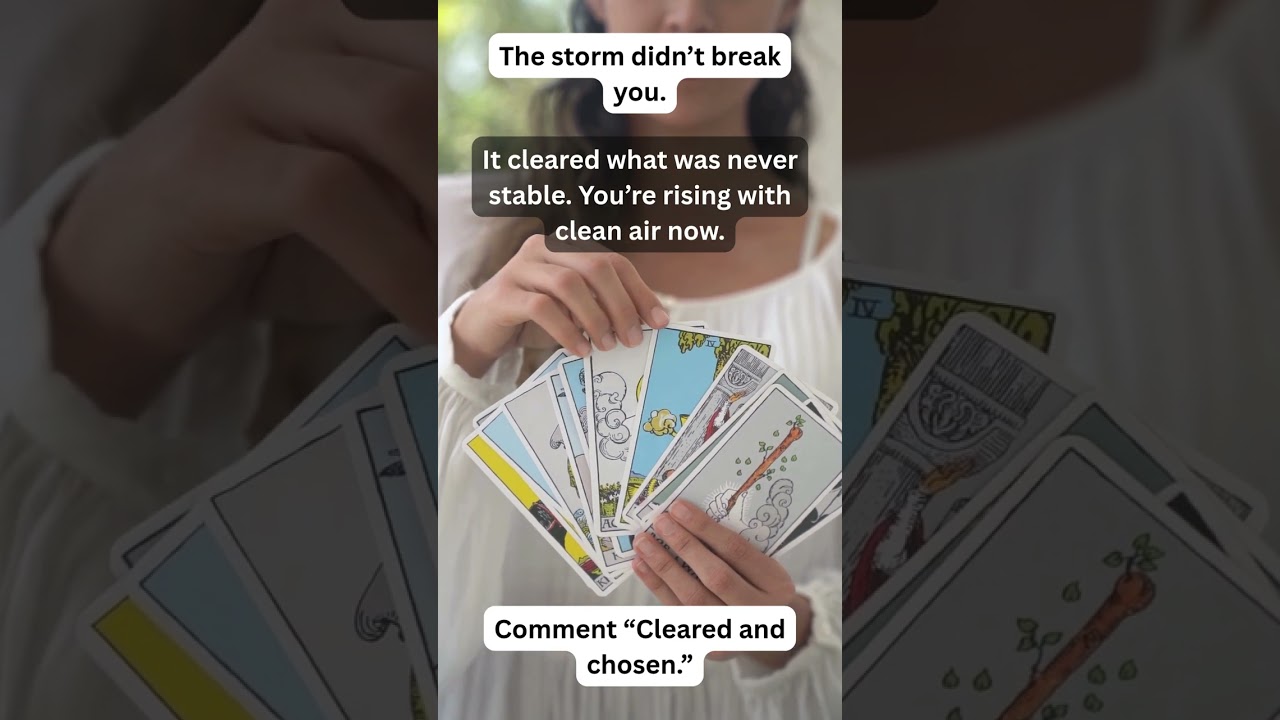 The storm cleared your way—rise up