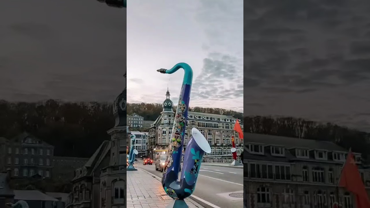 A day in Dinant, Belgium