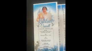 Funeral service for Kathleen Cassell 
