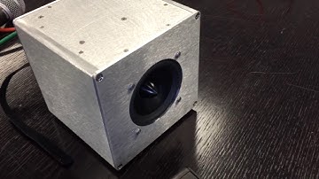 Aes 67 cube speaker by Ward-Beck Systems