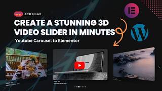 Add a FREE 3D Coverflow Video Slider in Elementor | WordPress Tutorial